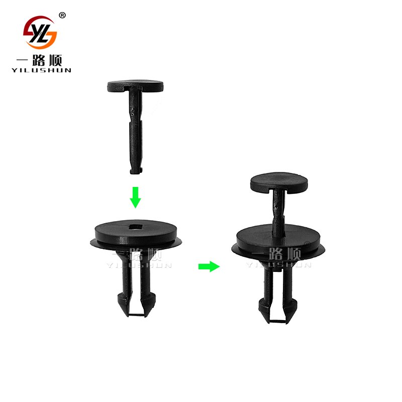 15733970 High quality automotive plastic bumper fastener clips for Black Nylon Rivets