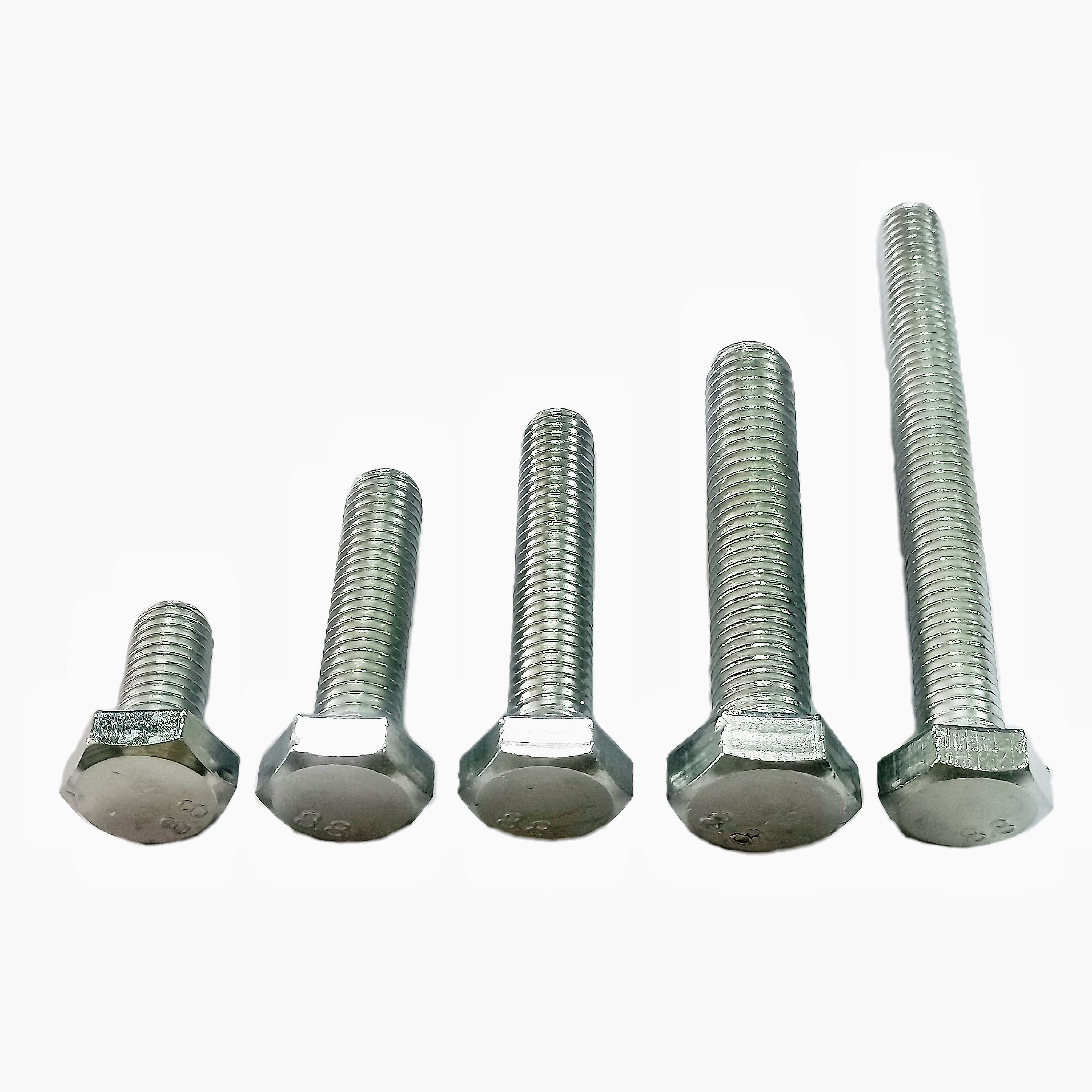 Best Price Fasteners China Fastener Manufacturer Steel Galvanized Hex Bolt Full Thread DIN933 Hexagon Head Bolt Hex Bolt And Nut
