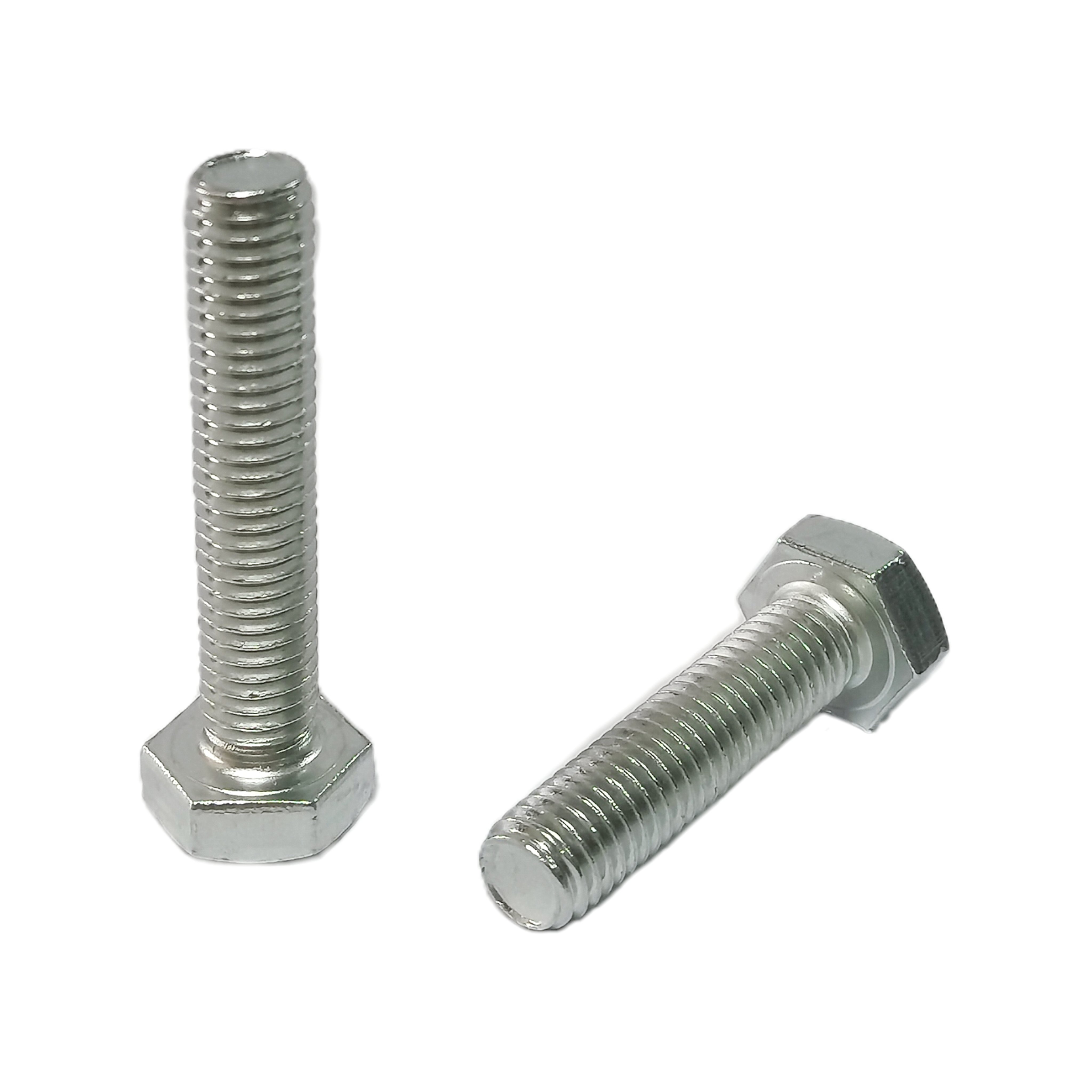 Best Price Fasteners China Fastener Manufacturer Steel Galvanized Hex Bolt Full Thread DIN933 Hexagon Head Bolt Hex Bolt And Nut