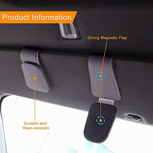 Universal Car Auto Sun Visor Glasses Box Sunglasses Clip Card Ticket Holder Stand Fastener Pen Case Eyeglasses Car Accessories