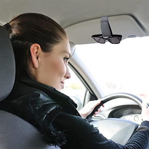 Universal Car Auto Sun Visor Glasses Box Sunglasses Clip Card Ticket Holder Stand Fastener Pen Case Eyeglasses Car Accessories