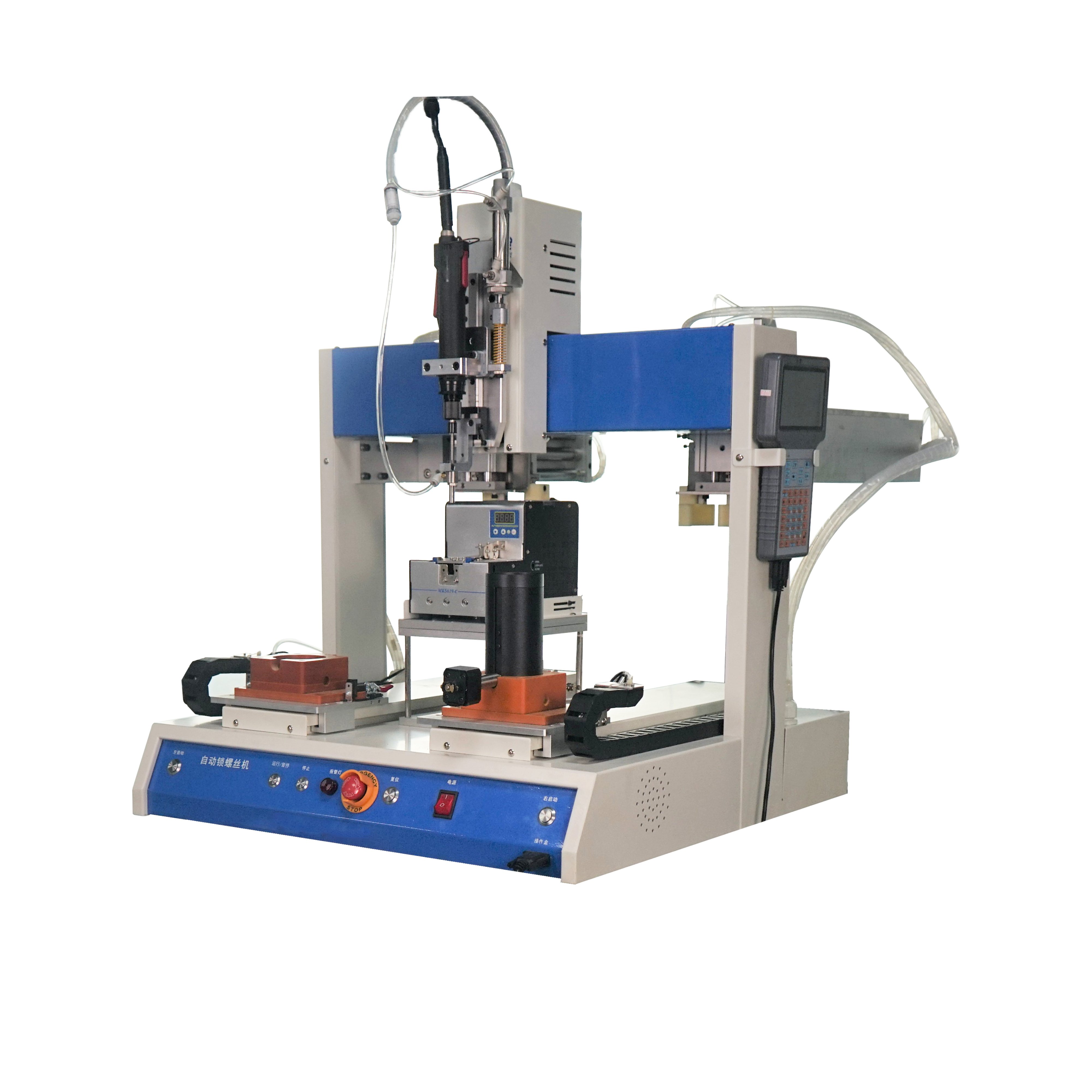 Automatic servo motor screwdriver lock screw China Automatic screw fastening 4-Axis Locking Screw Machine with Manipulator