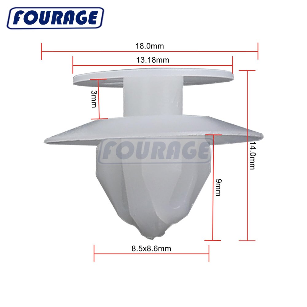 Auto Car Plastic Fastener and Clips Trim Panel Clip for Mitsubishi (OEM: MR435918)