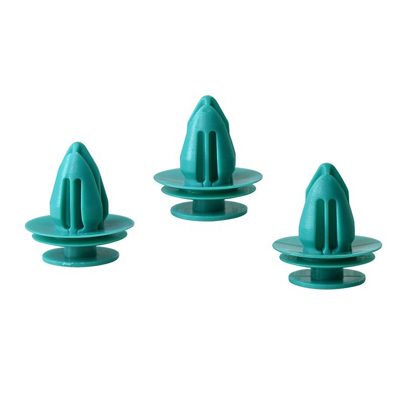 D19 100pcs/bag Plastic Door Round head Lock Rod Clip Side Fasteners Retainers Car Wire Clips 90467-10188