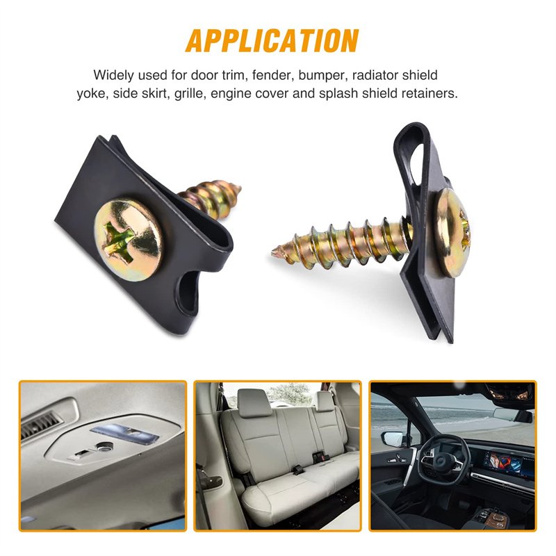 Wholesale Metal Self Tapping Screws Universal Auto Fender Clips Body Car Auto Clips And Fastener