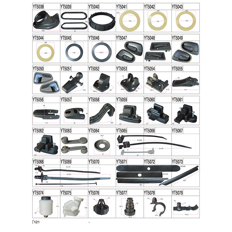Specializes in Manufacturing Various Spare Manufacturer Auto Fastener & Clips Plastic Rivet Clips