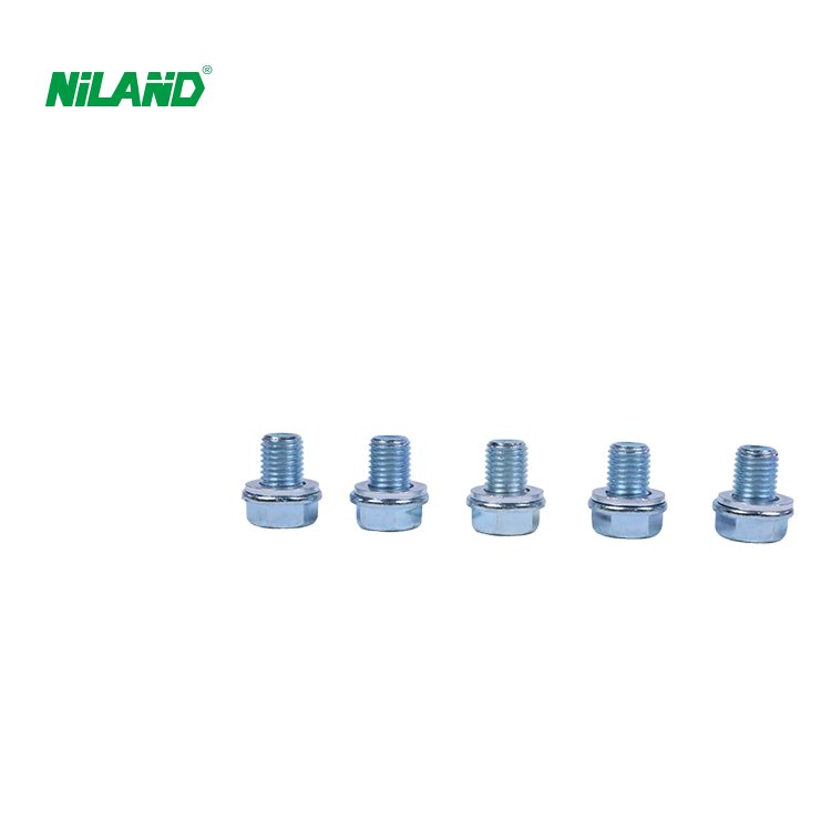 Niland Auto Parts Stock Available Car Accessories Oil Pan Drain Screw Engine Bolt Screw OE 11137535106 for BMW E66/730/N52