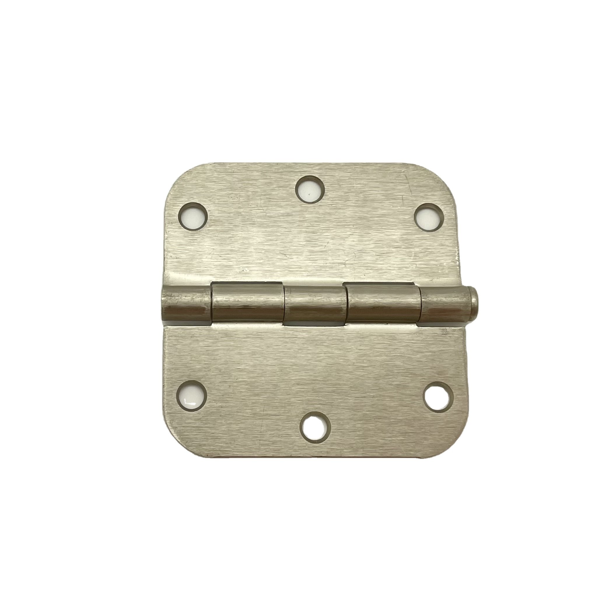 3 inch stainless steel round corner closed bathroom door Mechanical equipment Flat open gold hinge American bathroom universal