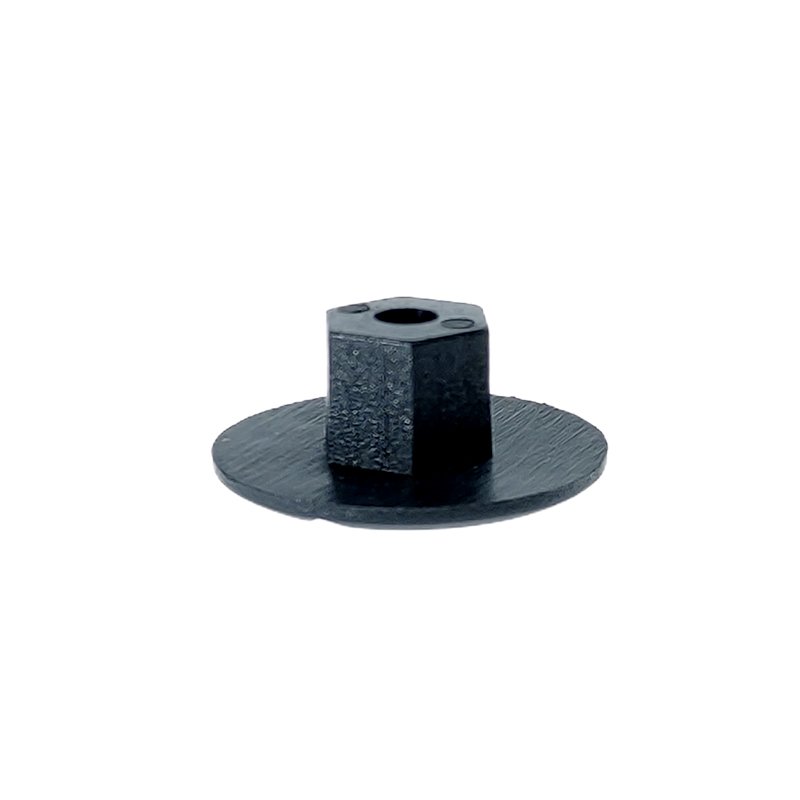 Plastic unthreaded nylon nut 4mm hole and large 24mm collar for Benz and BMW 51711958025 2019900050 K90
