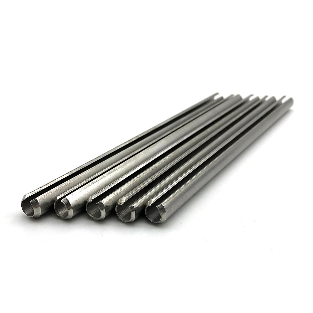 Spring Pins DIN1481 Spring Type Straight Black Oxide Carbon Steel Metric Slotted Spring Pins