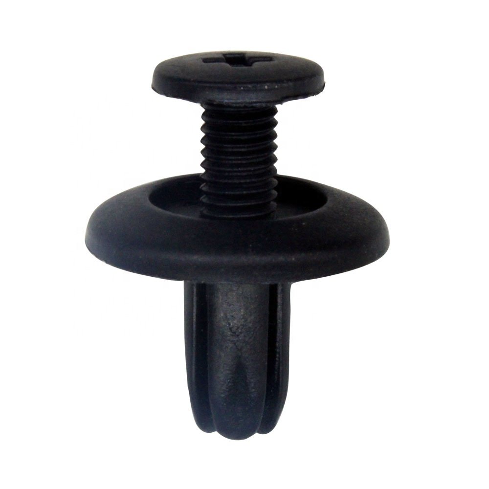 China Manufacturer 100 PCS Plastic Automotive Rivet Car Clip Fastener Fender Bumper Push Pin Clips