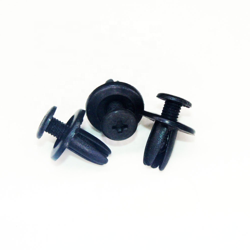 China Manufacturer 100 PCS Plastic Automotive Rivet Car Clip Fastener Fender Bumper Push Pin Clips
