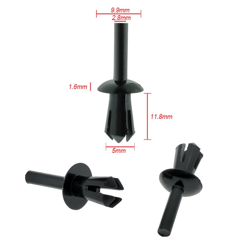 Suitable for BMW rivet replacement 51161881149 51-16-1-881-149 suitable for BMW E12 E28 E30 E34 E36 E39 E46 E60 E6151161881149