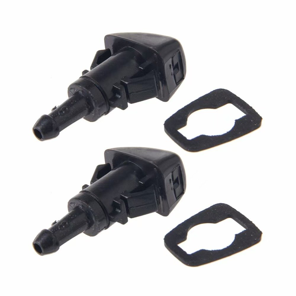 For windshield nozzle 5113049AA black spray pump pair