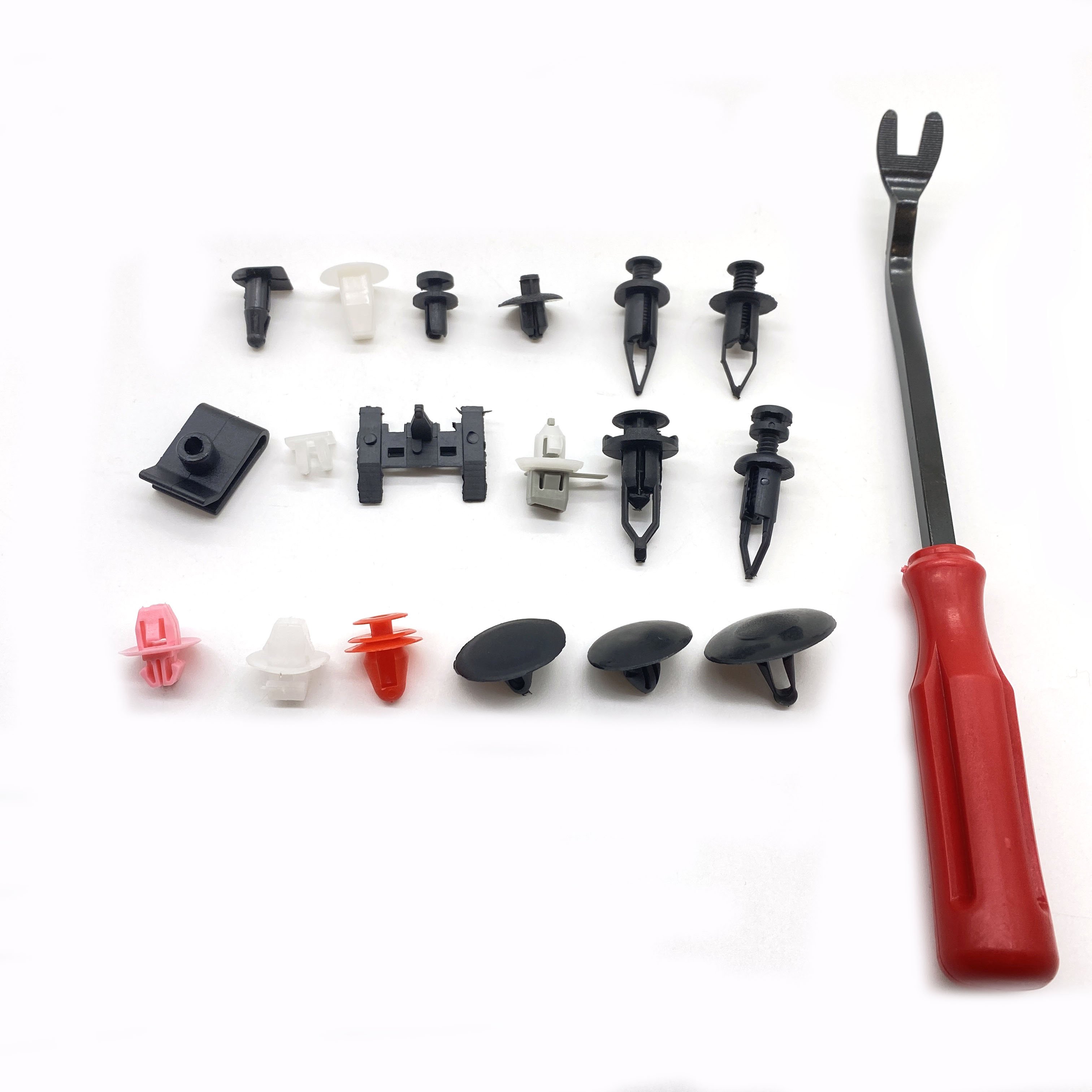 340PCS Auto Fastener Clip Kit High Quality Expansion Screw Bumper Push Rivet Automobile Fastener Kit With Clip Removal Tool