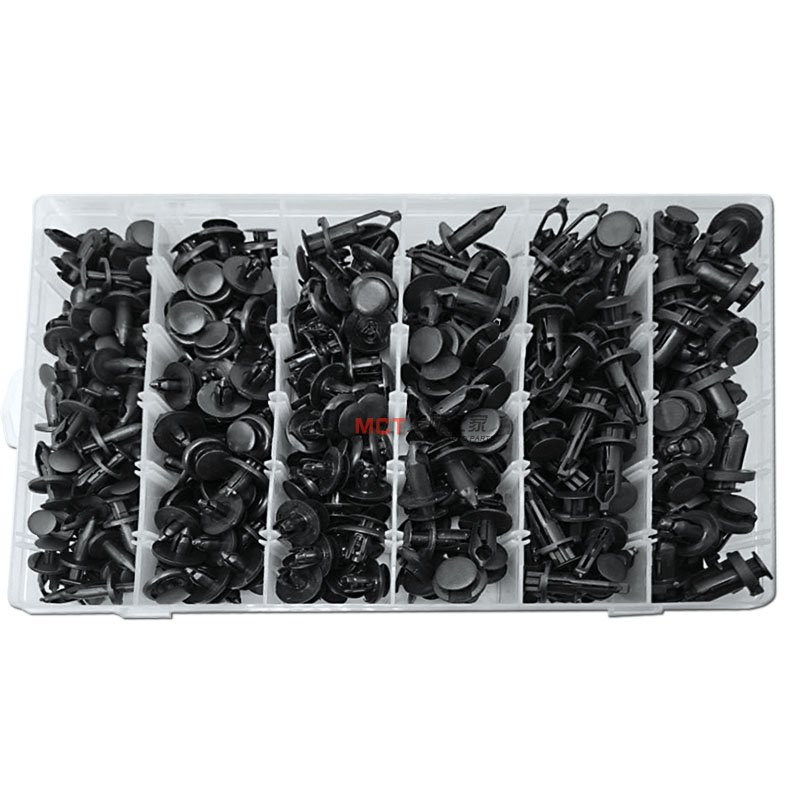 328PCS Clips Bumper Fender Liner Push Type Retainer Assortment 8120