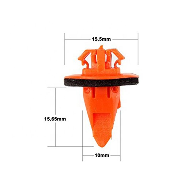 Customized color Auto Parts Car Plastic Push type Screw Rivet Panel Fixings Clips