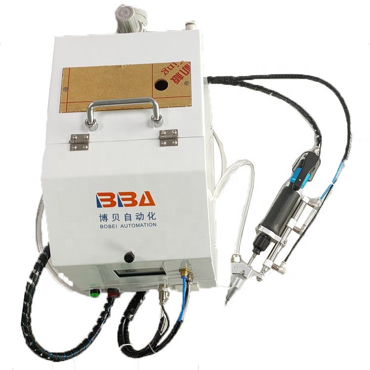BBA M1-M8 semi auto screw assembly machine handheld screwdriver machine with blowing type screw feeder in assemble line