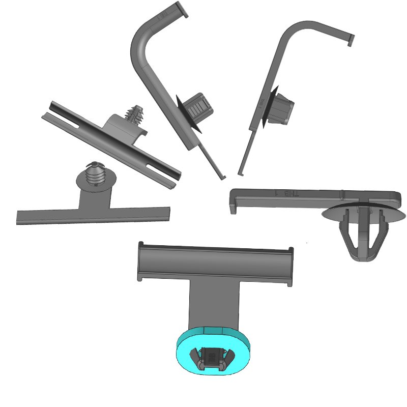 High Quality plastic harness clip Automotive Connector Clips car clips and fasteners