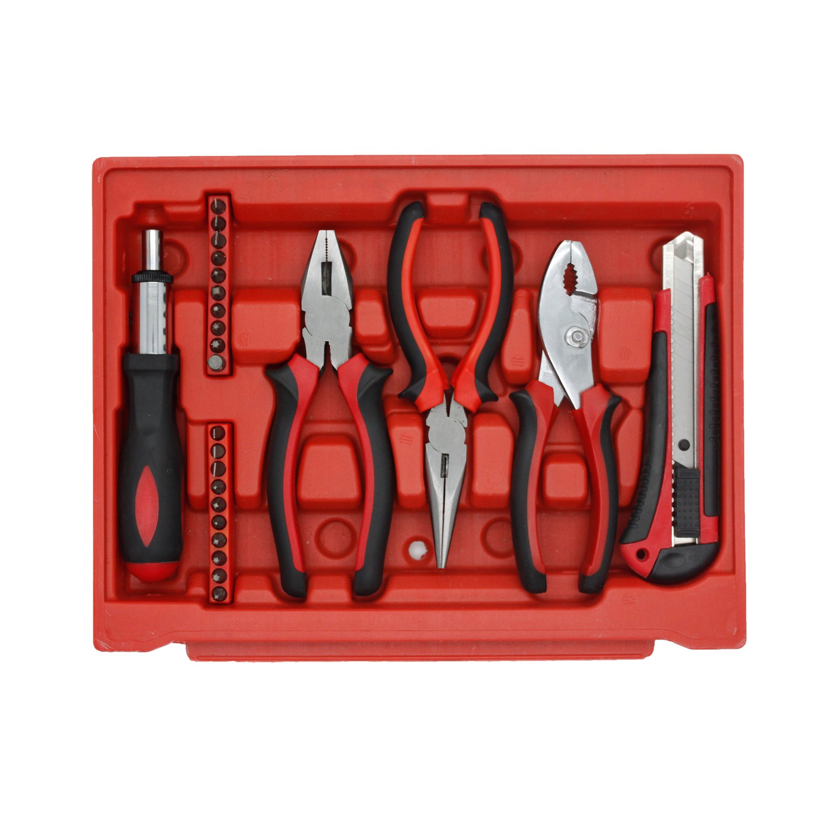 Drive Socket 154 Pcs Tool Set 3 Drawer Box Auto Repair Tool Box Set Hardware Tool Kit Ratchet Wrench Set Made In China