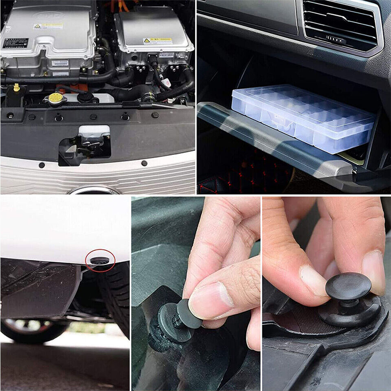 Universal Auto Fastener & Clip car body clips Plastic Car Fasteners Bumper Door panel connector clips For Honda