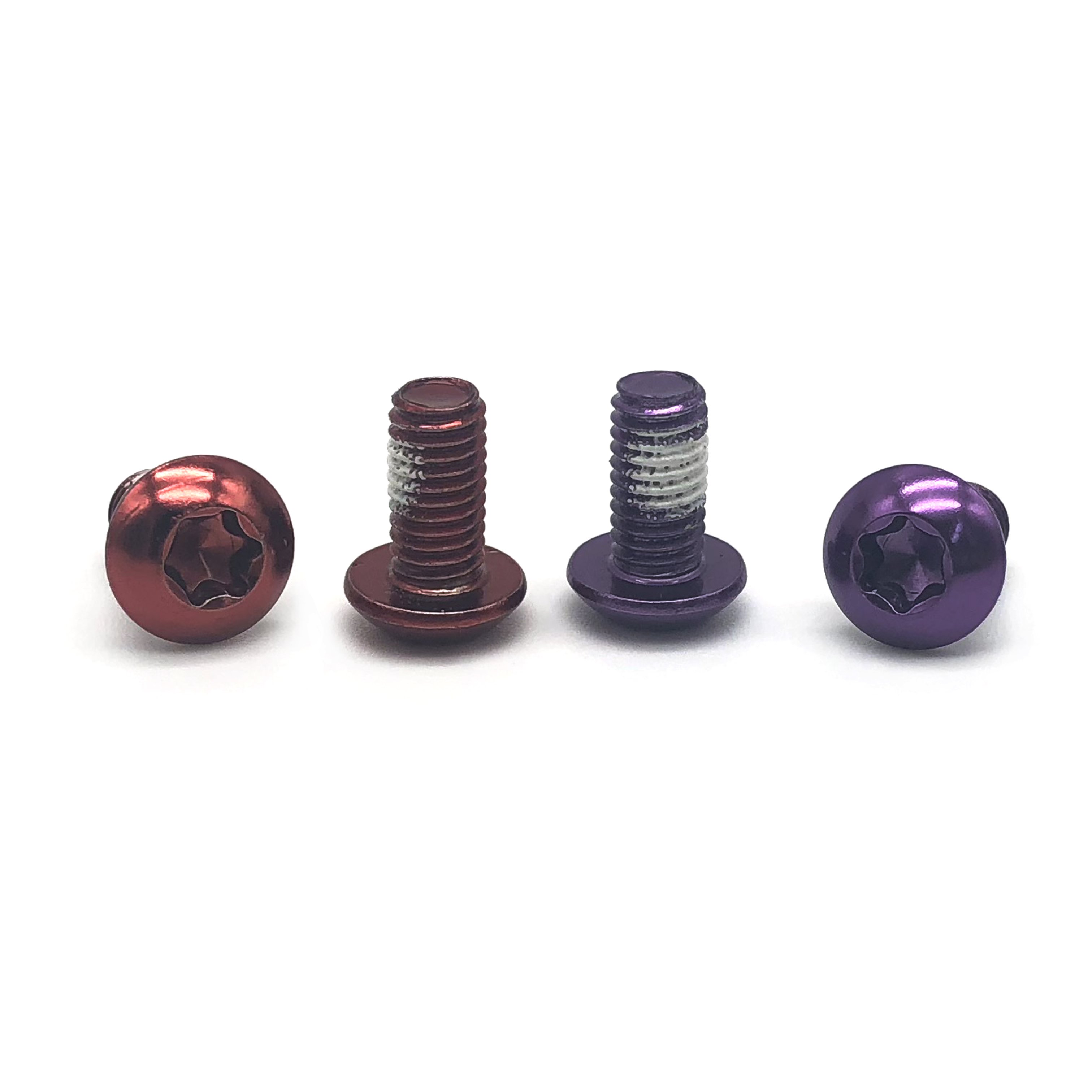 Factory Wholesale Anodized M3 Titanium Alloy Motorcycle M6*30torx Head Screw Bolts Machine Screws Are All Anti-theft Screws