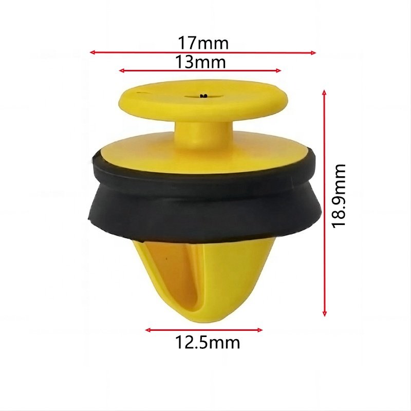 Suitable for Ford Tailgate Spoiler Nylon Clip Side Skirt Door Guardcar Clip Multiple Models Suitable for Fastening Clips