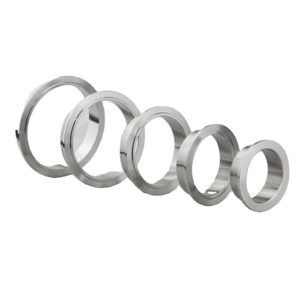 304 Stainless Steel Quick Release V Band Clamps With Flanges Kit 1.5 Inch To 6.0 Inch Muffler Exhaust Pipe