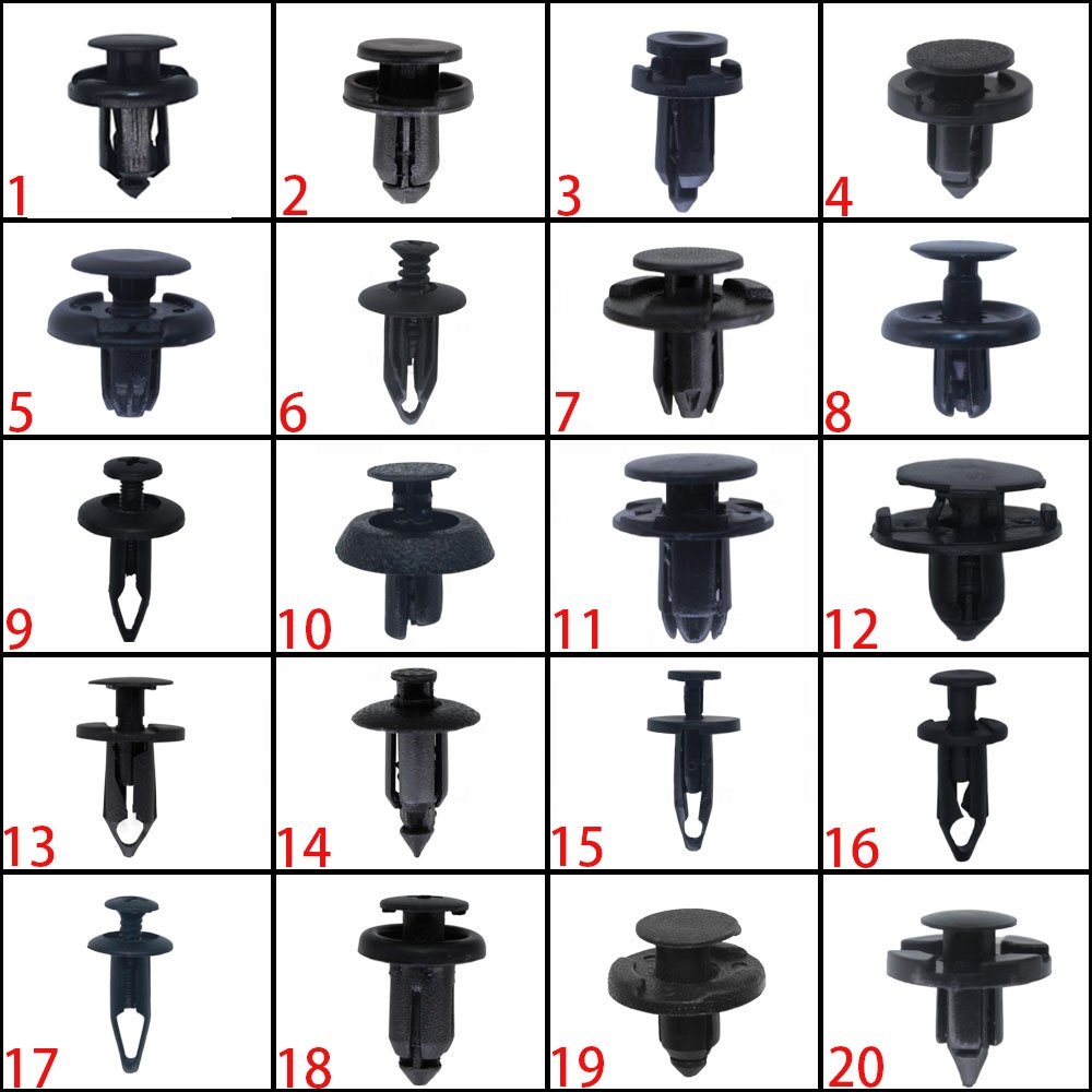Universal Plastic Bumper Clip Plastic Trim Panel Clip Retaining 6501301/94858864/N803946S/1007932 Automotive Plastic Fasteners