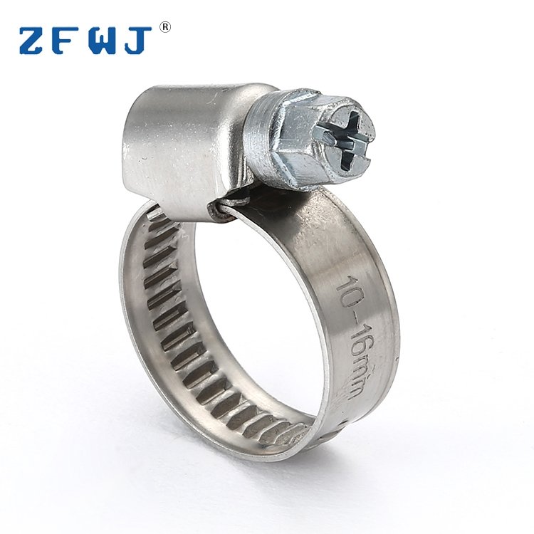10-16mm Stainless Steel Germany Type Car Auto Parts Hose Clamp