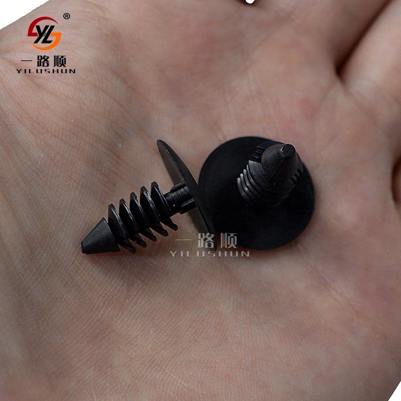 A14 Plastic automotive fasteners rivet top ceiling buckle sales 389358