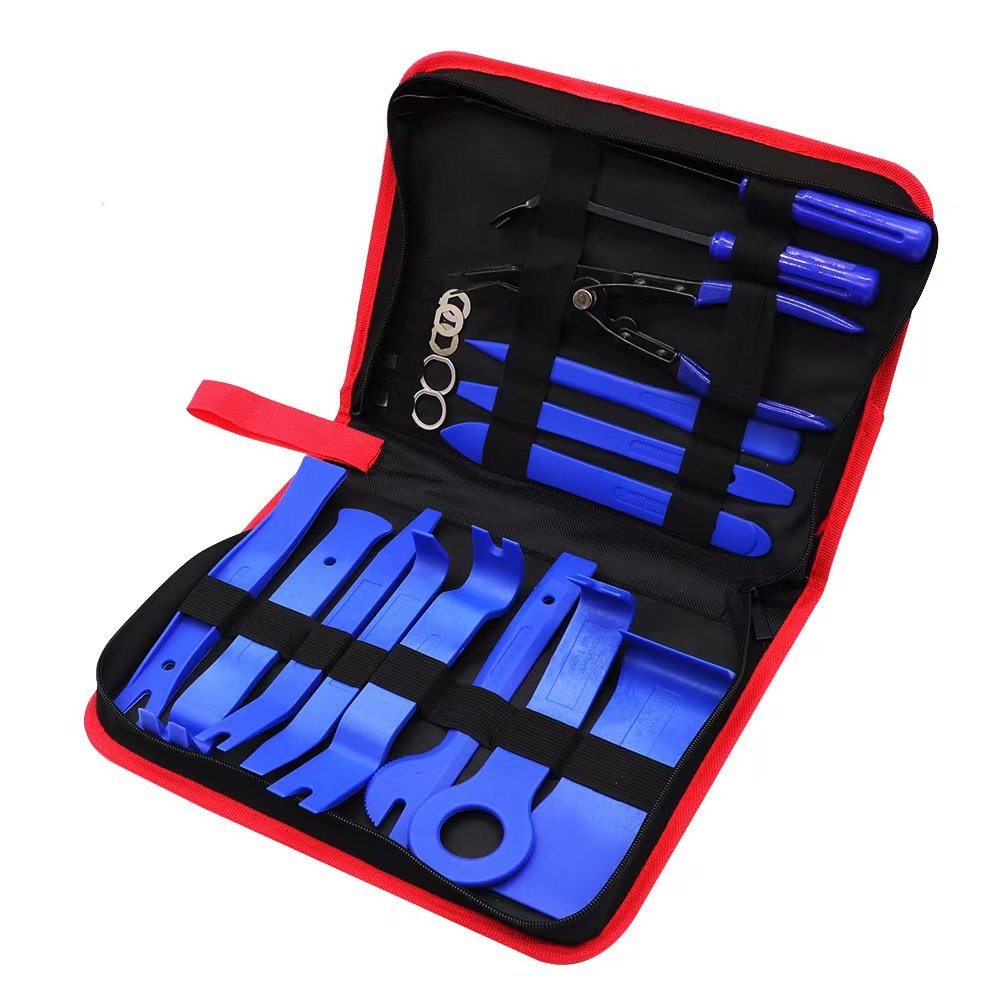Audio Refit Dismantle 25 Pcs Plastic Vehicle Repair Car Panel Door Audio Removal Kit