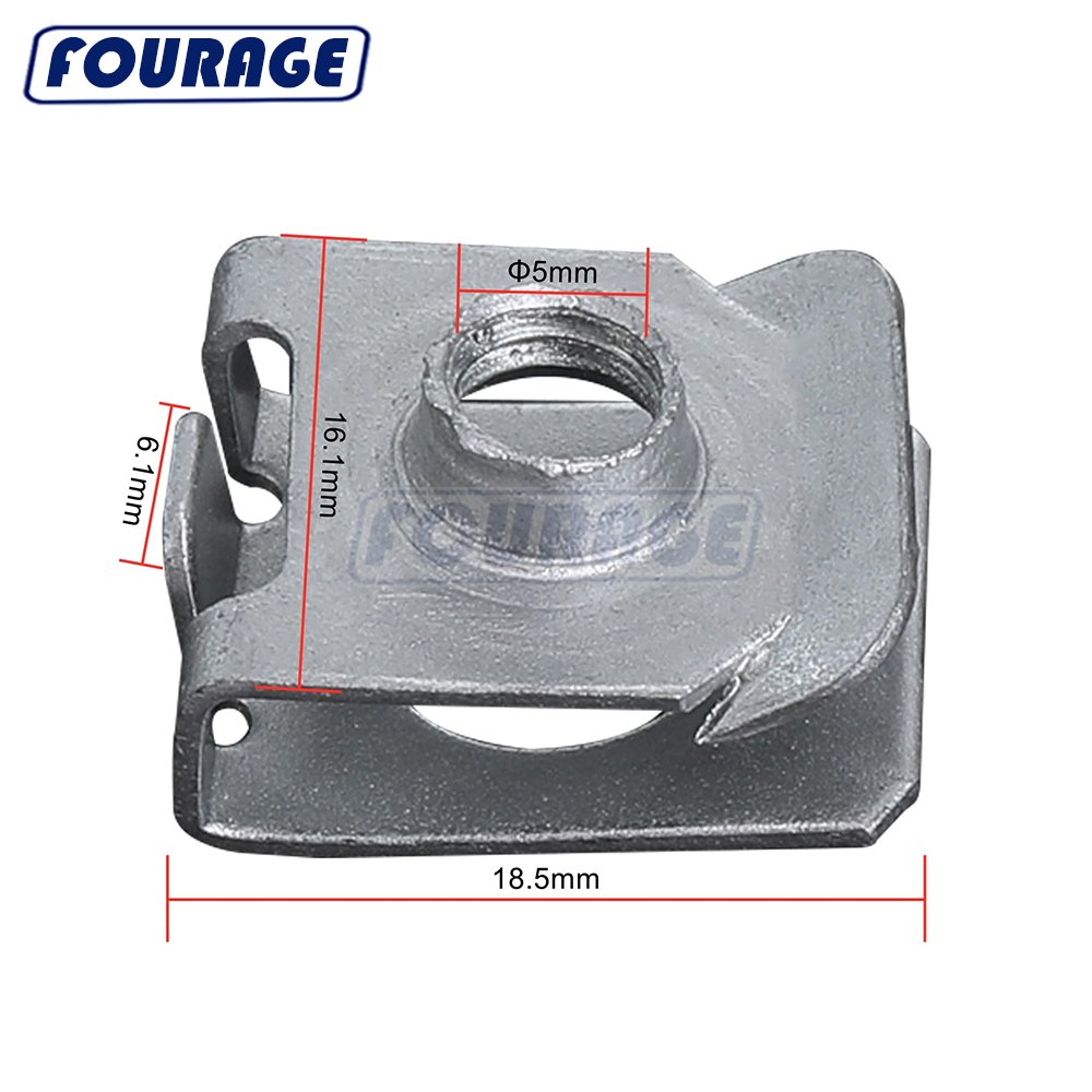Auto Car Metal Fastener Headlight Assembly Nut Clip for Toyota (OEM: 9017906127)