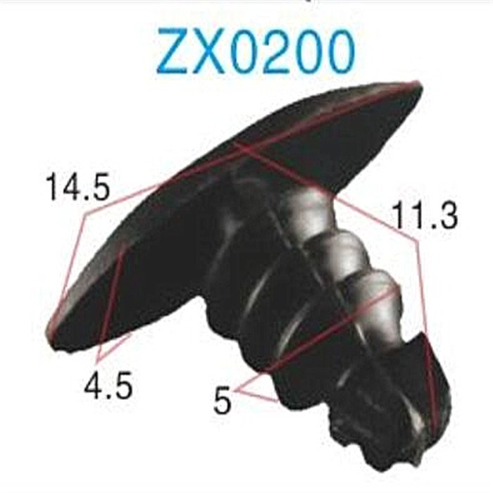 2024 honest factory manufacture great quality nice price China auto clips plastic fastener nylon clips rivet