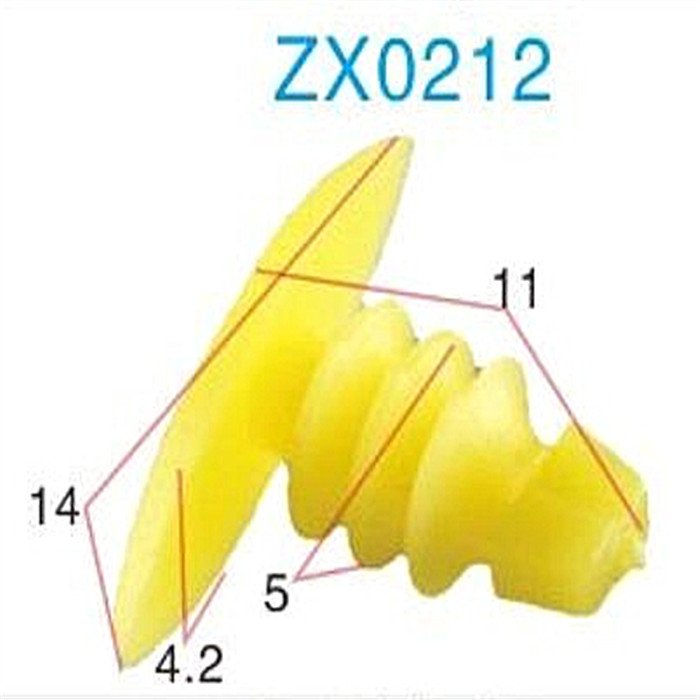 2024 honest factory manufacture great quality nice price China auto clips plastic fastener nylon clips rivet