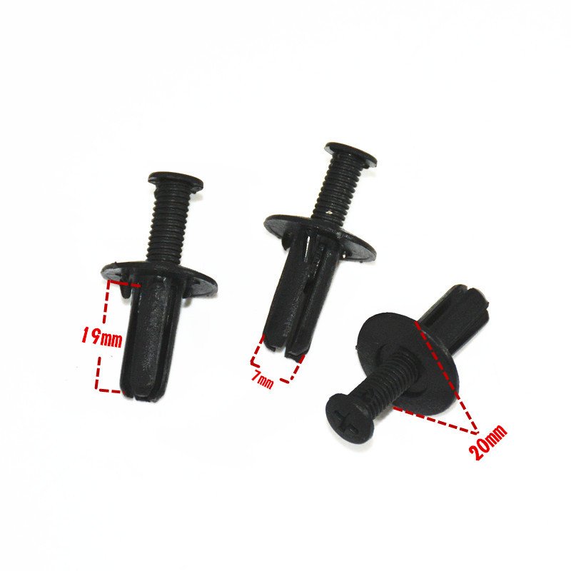 Universal Car Fastener Clip Plastic Push Rivets Plastic
