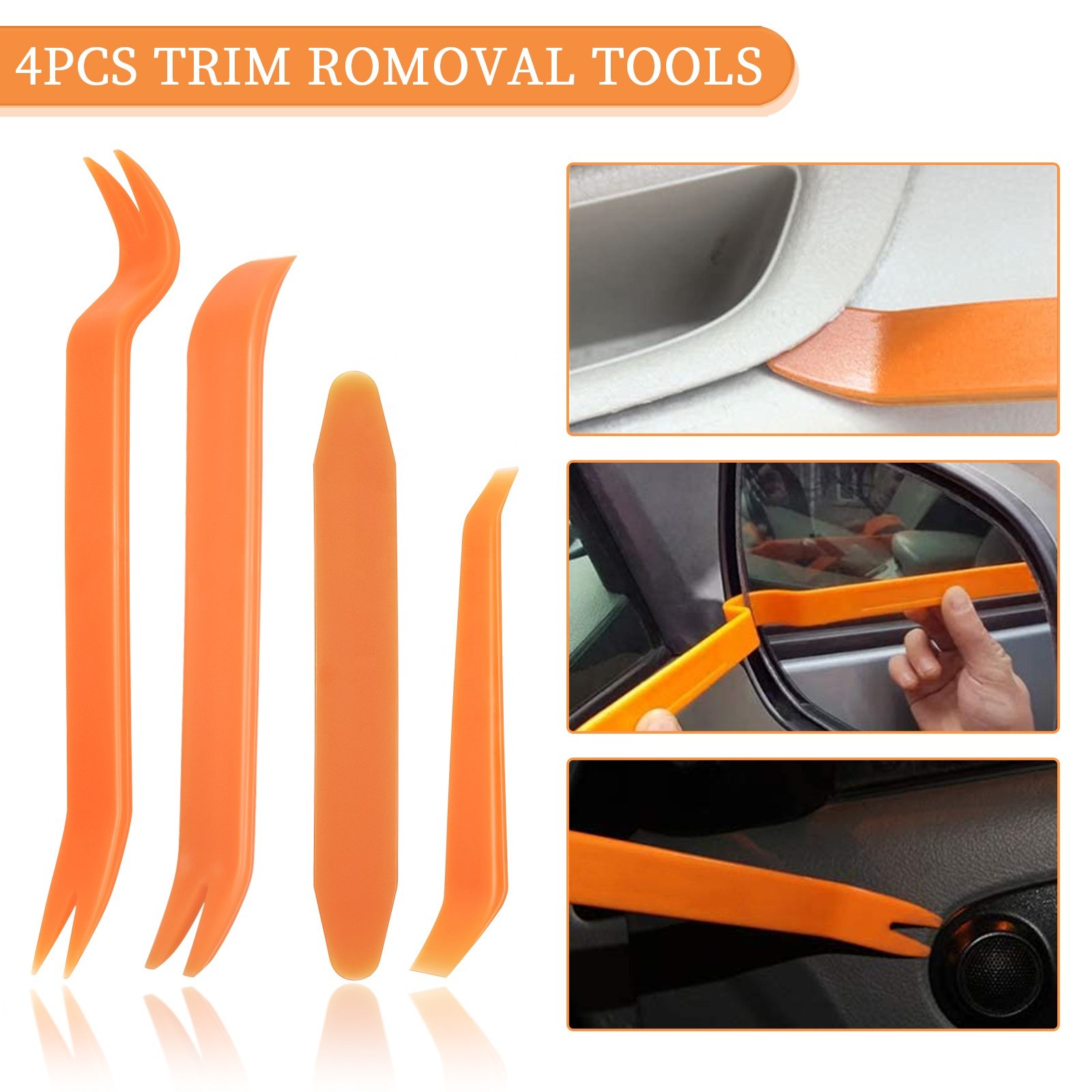 395 pcs Car Fastening Clips Universal Door Panel body Clips with Disassembly Tools Set Release Tool Cable Tie Spongy Cushion