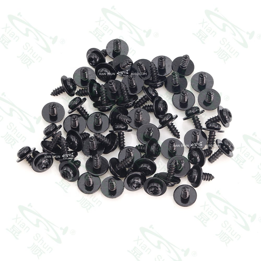 Xianshun OEM Quality Car Clip Metal Screw Bolt Trox Truss Screw Bolt Auto Fasteners and Clips