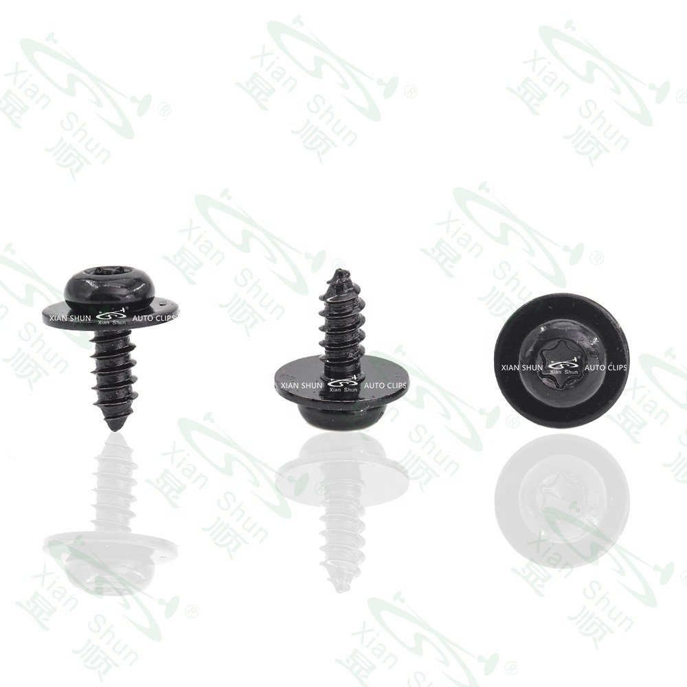 Xianshun OEM Quality Car Clip Metal Screw Bolt Trox Truss Screw Bolt Auto Fasteners and Clips