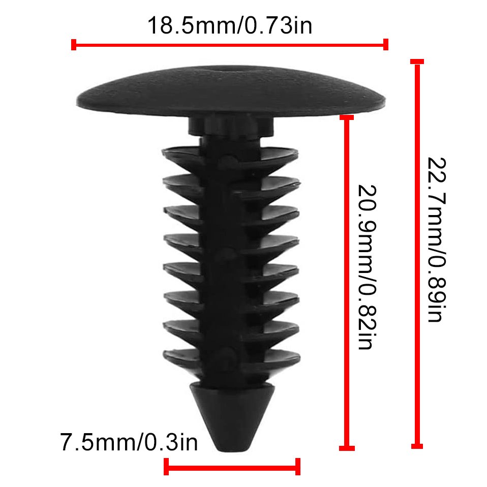 Wholesale Plastic Car Clips for Car and Auto Fasteners & Clips Push Retainer Bumper Buckle Plastic Clips Bumper Rivet Kit