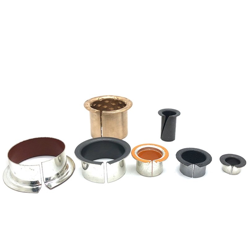 China Wholesale Steel Composite Metal Bush Wrapped Sleeve DU Bearing Self Lubricating Sleeve Bushing