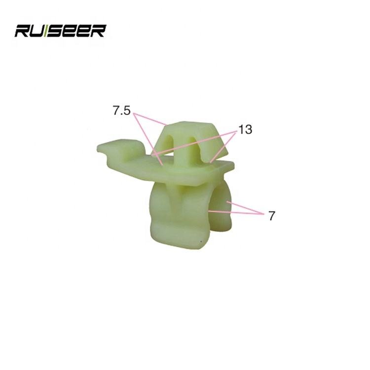 RUISEER universal high quality plastic parts for automobile hood support clip