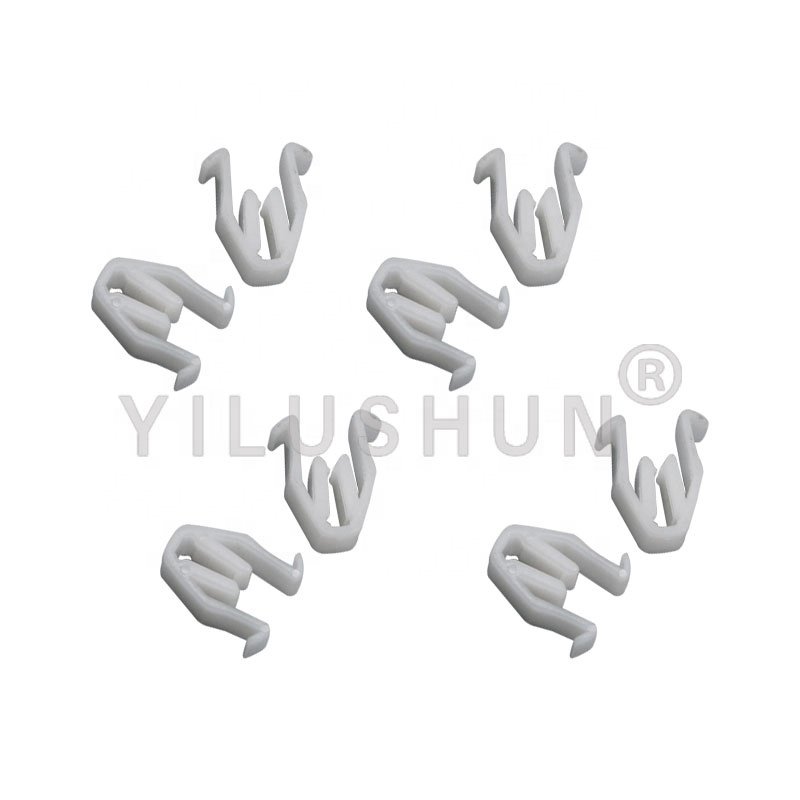 H19 Auto U-Type White Snaps Plastic Clip for Car Audio Auto Plastic Trim Clips