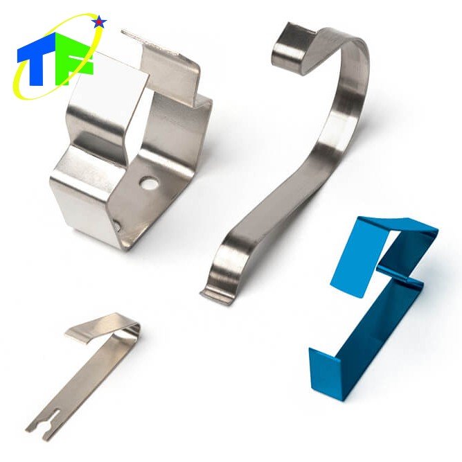 Custom Precision Stamping Stainless Steel Sheet Metal Leaf Spring Mount Plate