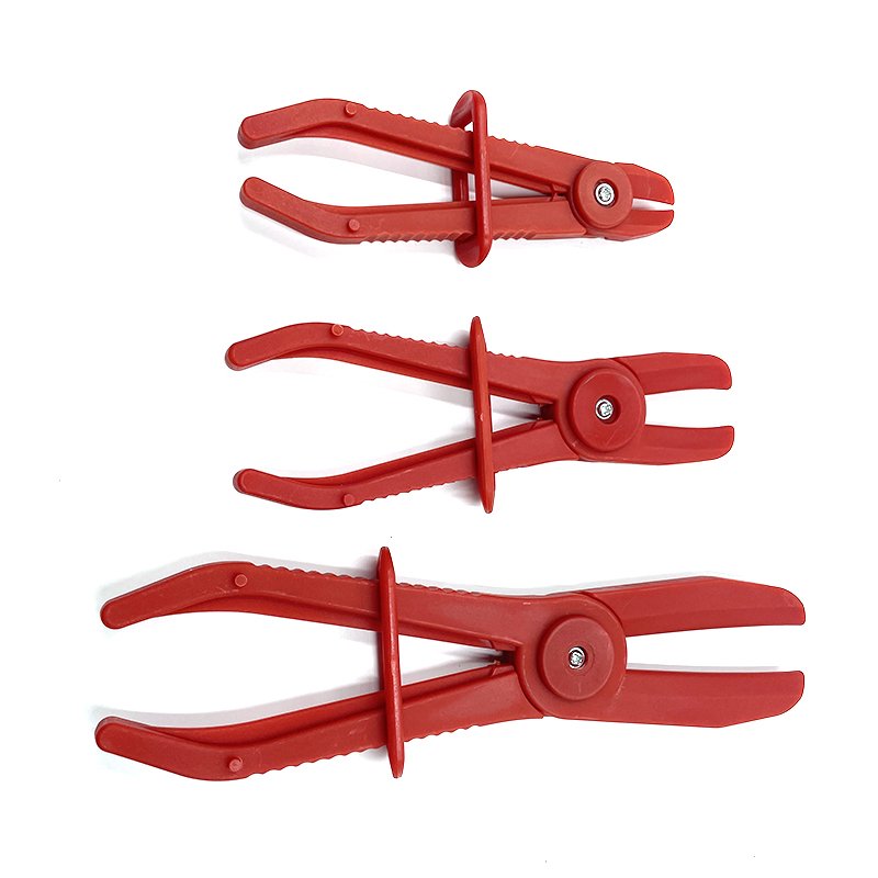 3pcs Tubing Clamp Automobile Tubing Sealing Pliers Car Plastic Cut-off Disconnection Auto Cutting Sealing Pliers Repair Tools