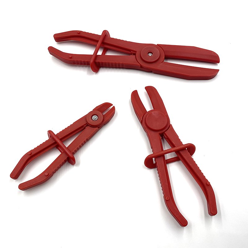 3pcs Tubing Clamp Automobile Tubing Sealing Pliers Car Plastic Cut-off Disconnection Auto Cutting Sealing Pliers Repair Tools