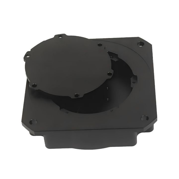 OEM 3D Model CNC Machining Service for Black Anodized Aluminum Milling Parts Metal & Plastic Materials-Steel & Aluminium