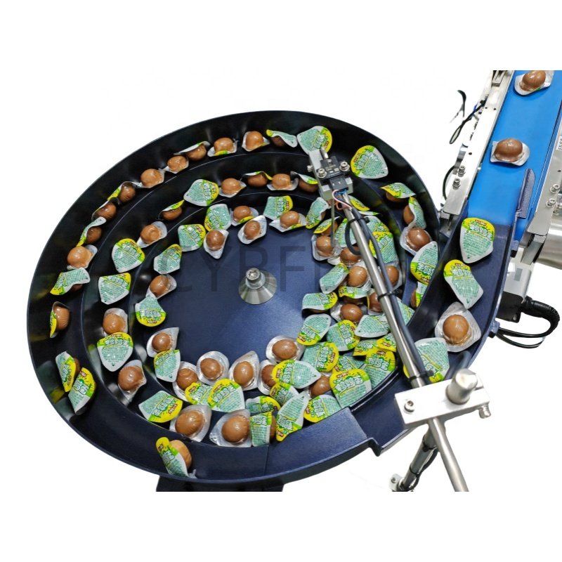 697 Vibrating Bowl Feed Counting Bag Packing Machine Quail Egg Vibrating Plate Particle Counting Feed Bag Packing Machine