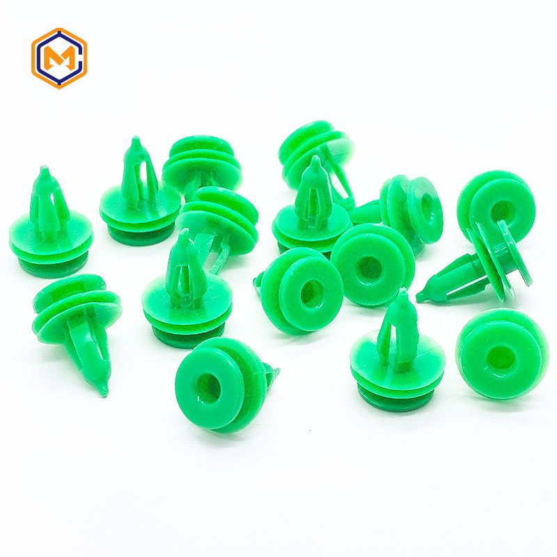 Custom color car clips Bumper Clamp Automotive Plastic Rivet Fasteners