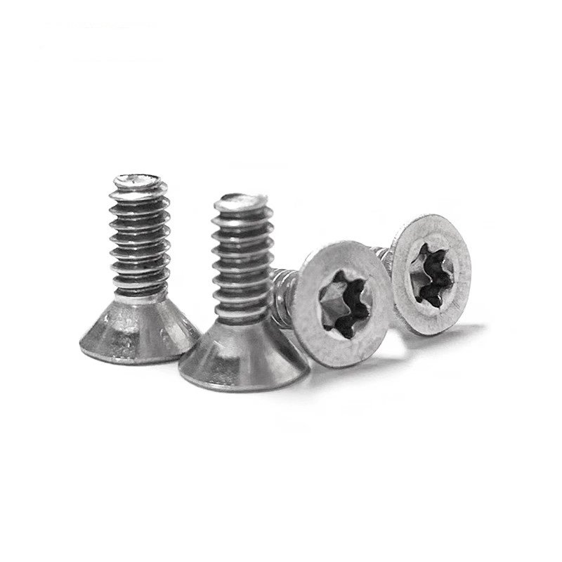 Hex Torx Countersunk Socket Head Screw Aluminum/304 Stainless Steel Metal Allen Flat Screw